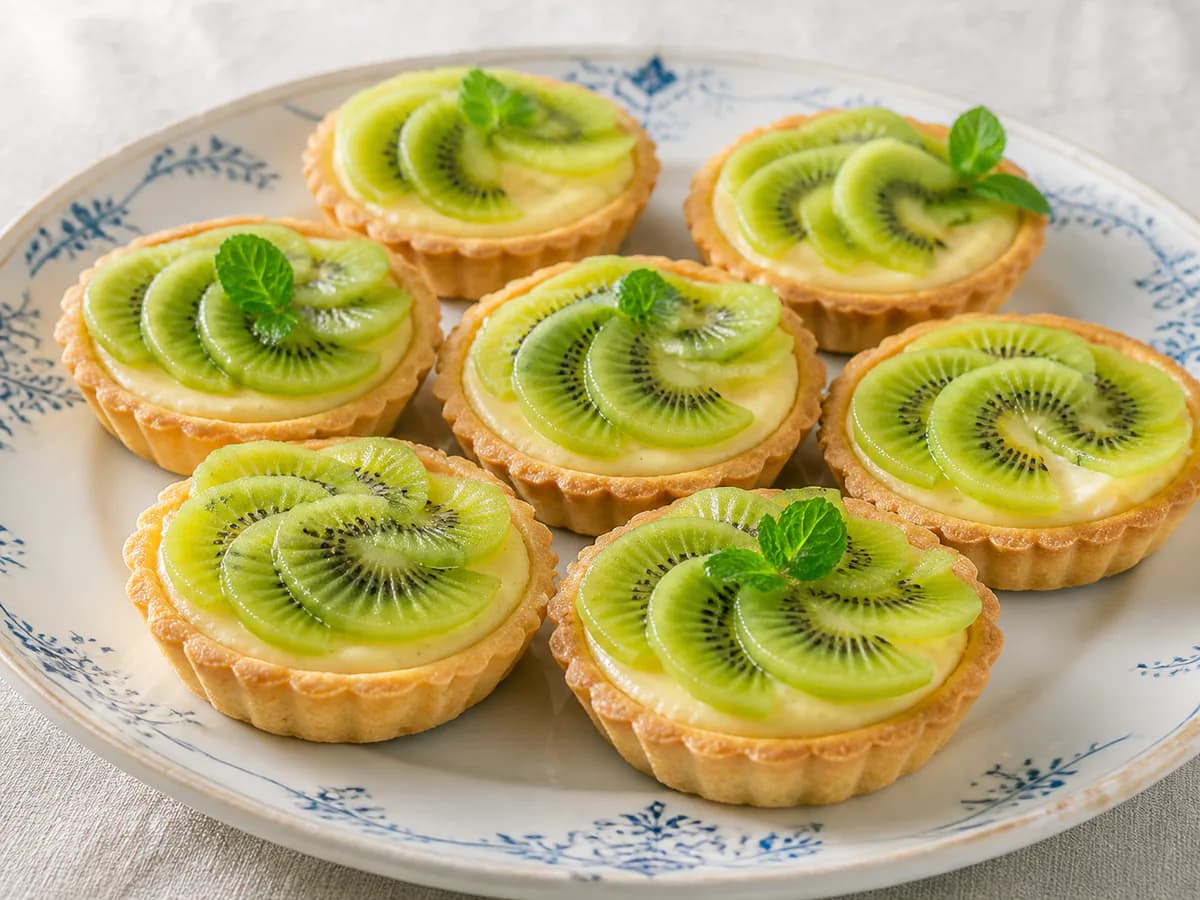 Tarteletes de Kiwi Deliciosas