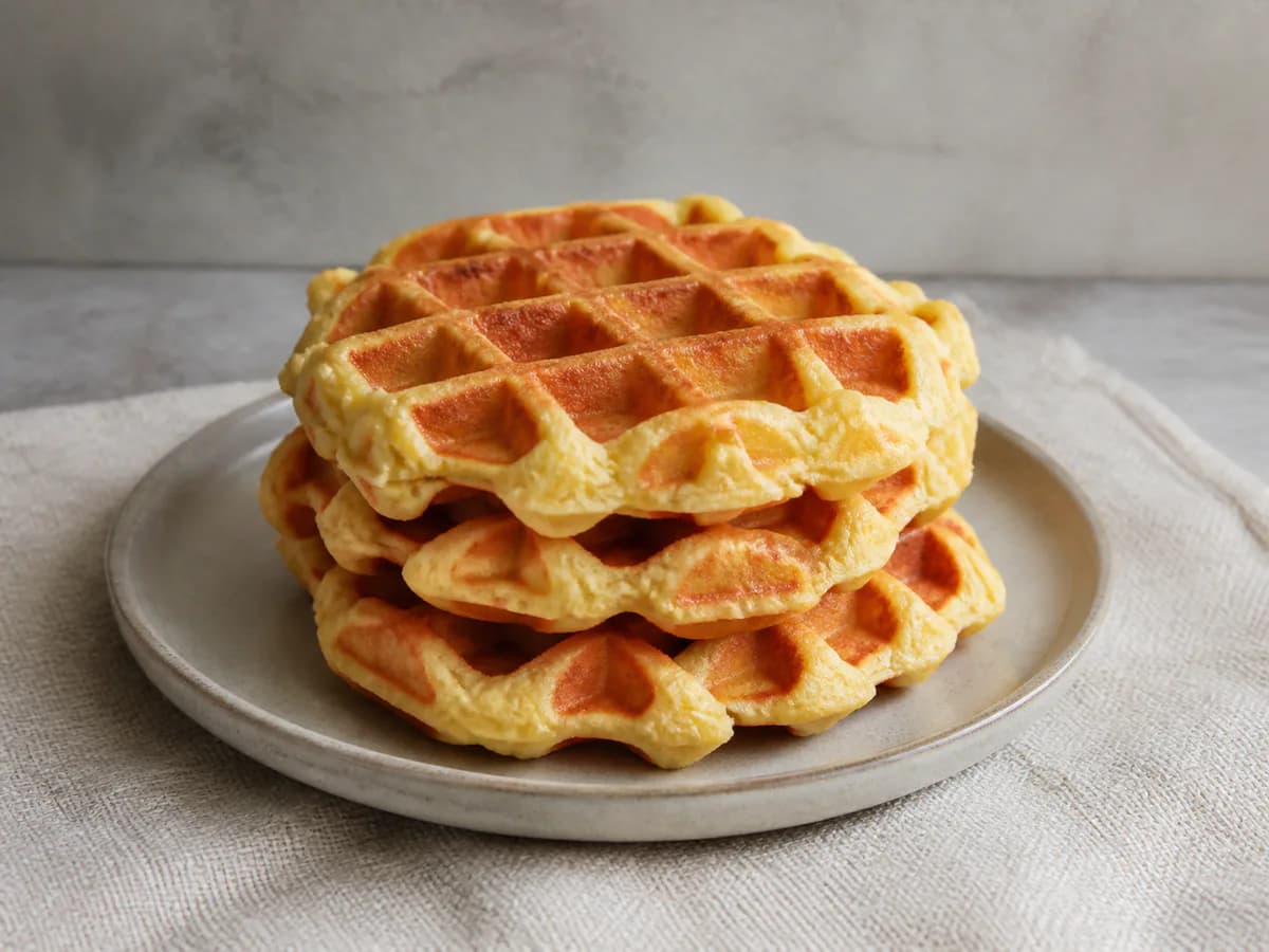 Waffles Caseiros Fofos e Crocantes