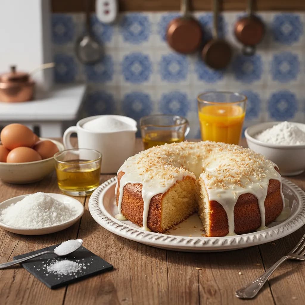 Bolo de Coco - A Minha Receita Preferida