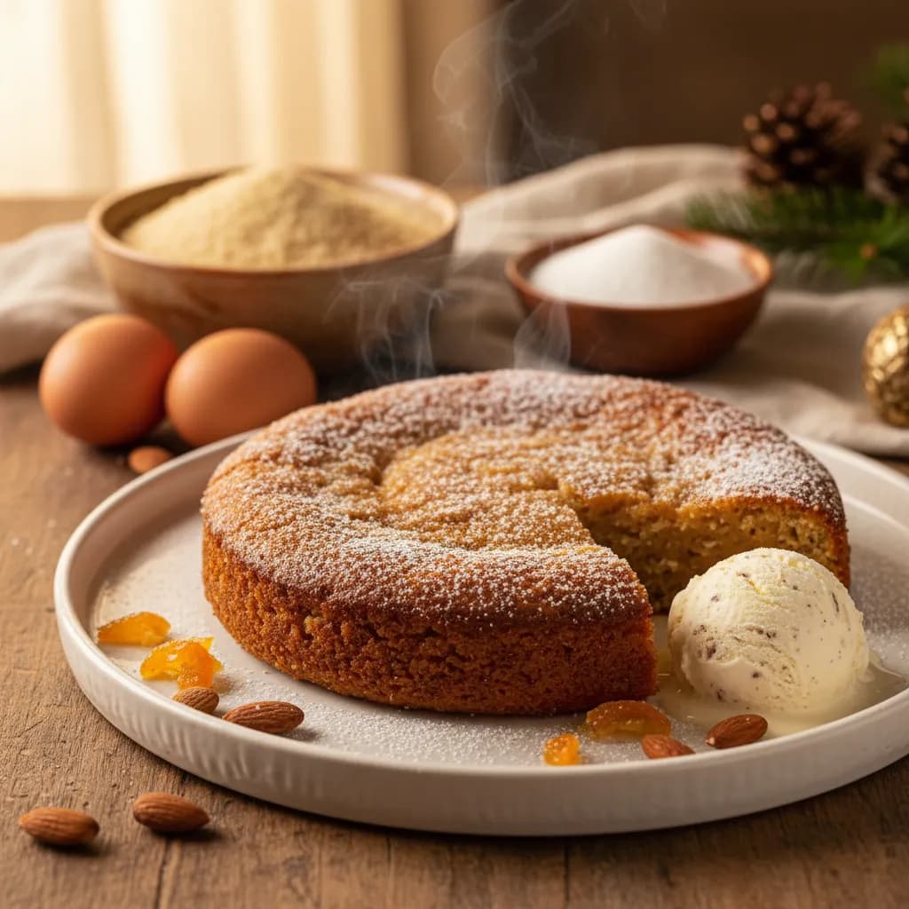 Torta Rápida de Natal com 3 Ingredientes