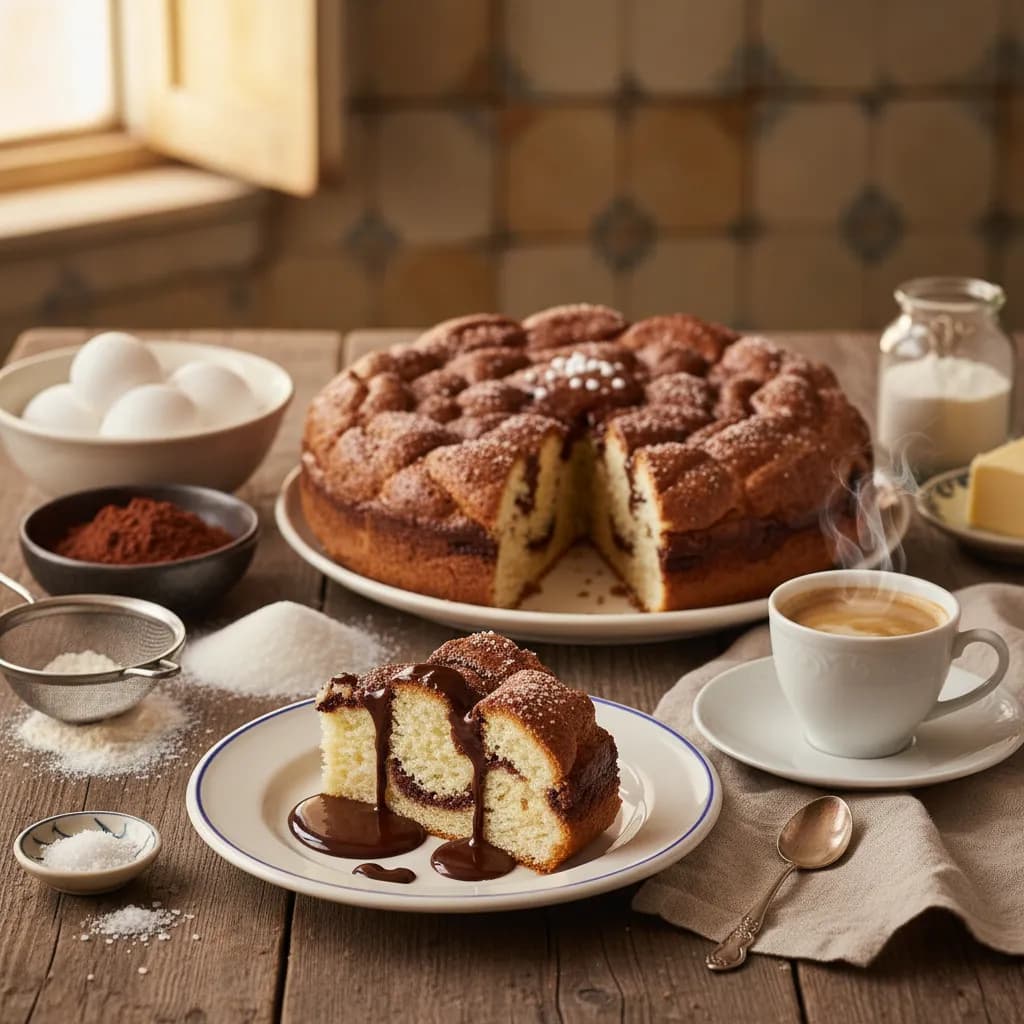 Bolo de Claras e Chocolate Super Simples