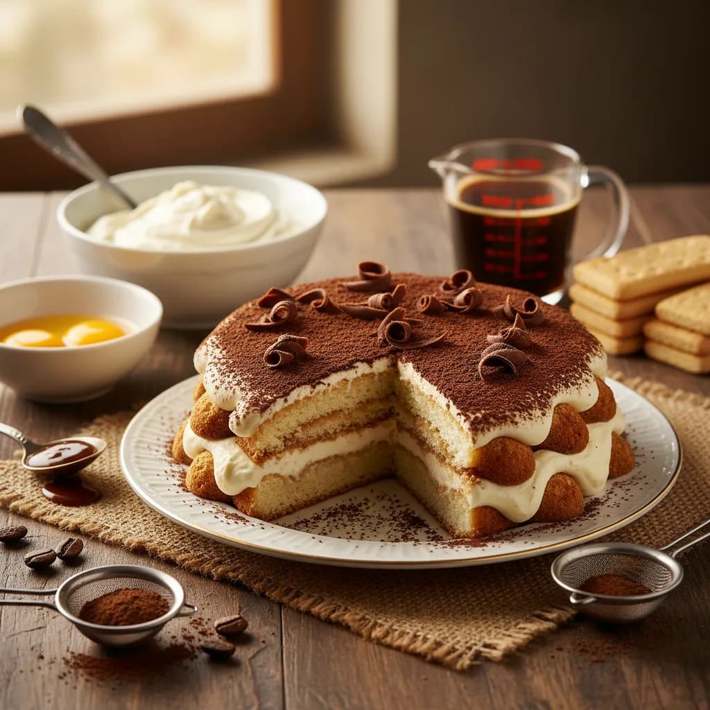 Bolo Tiramisu Saboroso