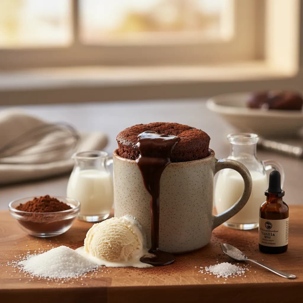 O Irresistível Bolo de Chocolate na Caneca que Demora Apenas Um Minuto a Fazer