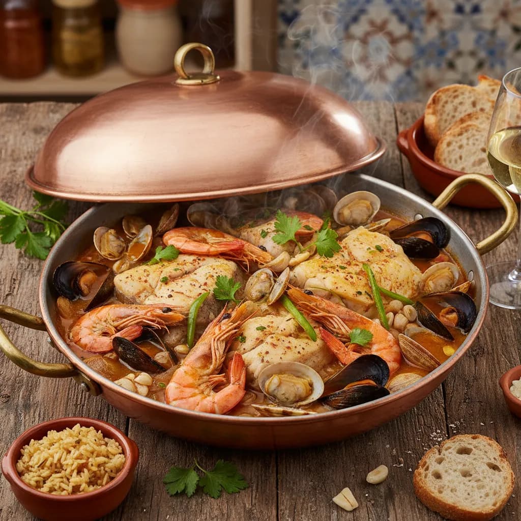 Cataplana de Peixe e Marisco à Vila Real de Santo António