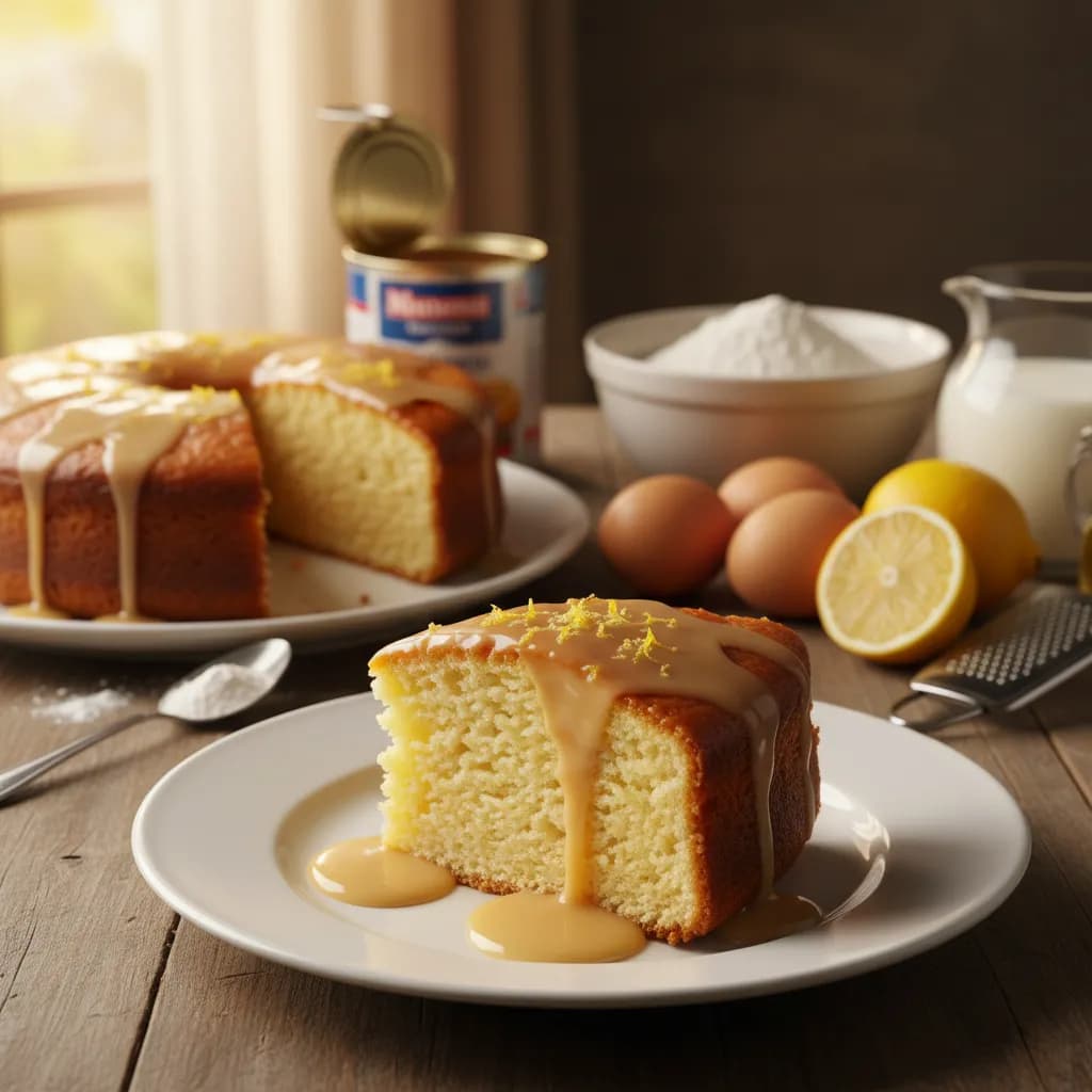 Bolo de Leite Condensado Rápido, Fácil e Delicioso