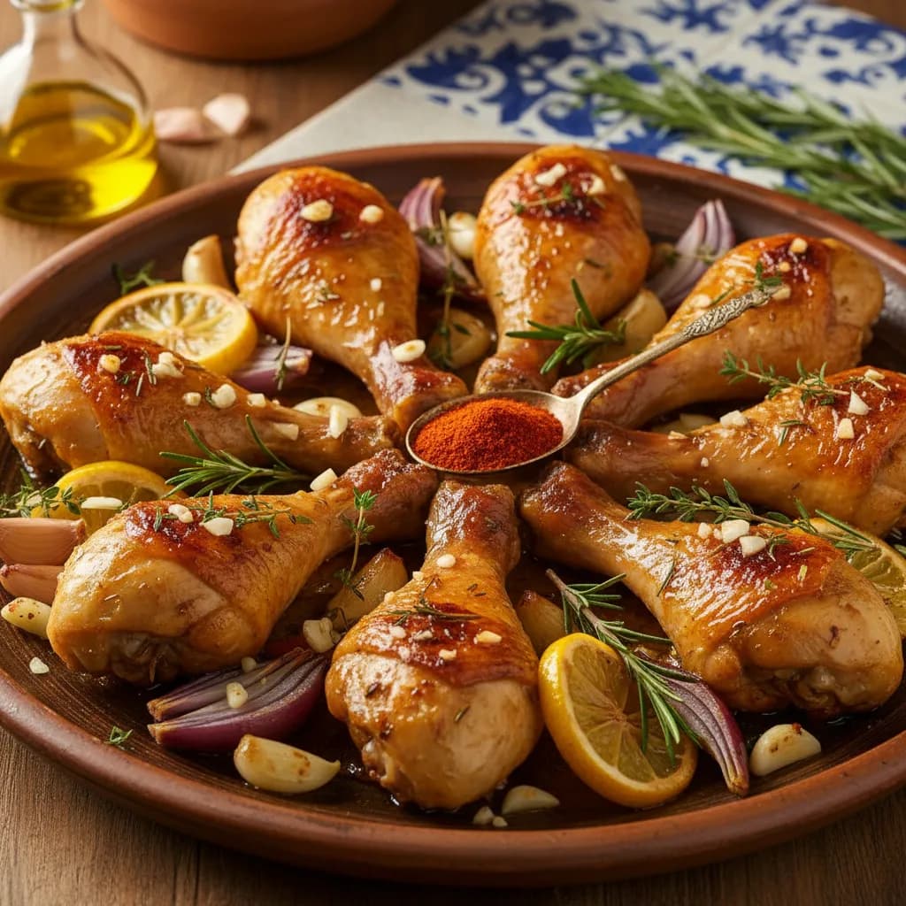 Perninhas de Frango no Forno Muito Aromaticas
