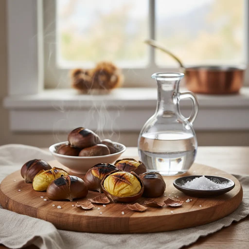 Dica para Tirar Melhor as Cascas das Castanhas Assadas