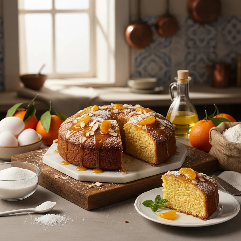 Bolo de Tangerina com Coco - Um Clássico Rápido e Frutado