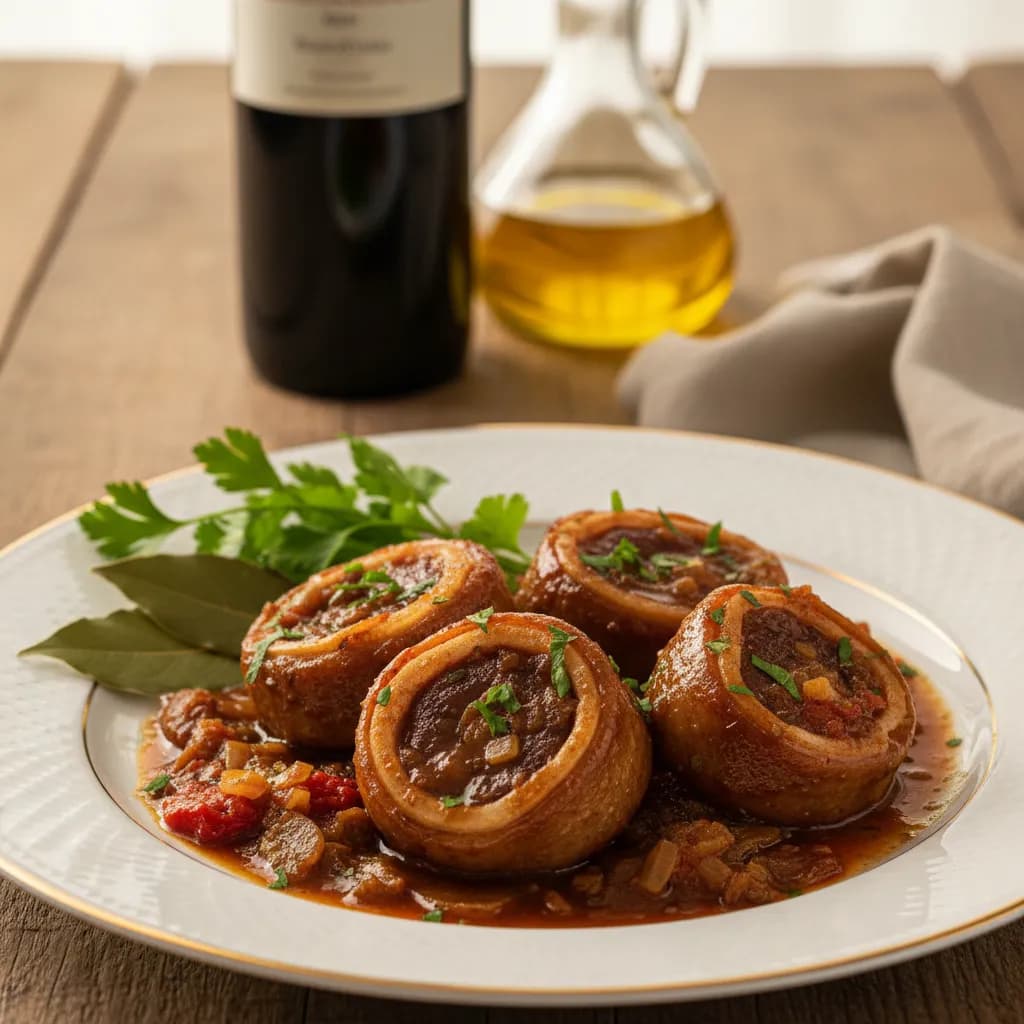 Bochechas de Porco Estufadas à Portuguesa