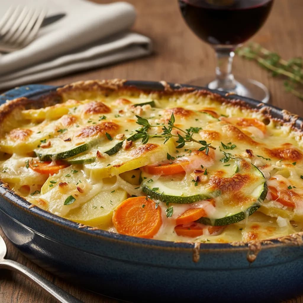 Gratinado de Legumes Cremoso