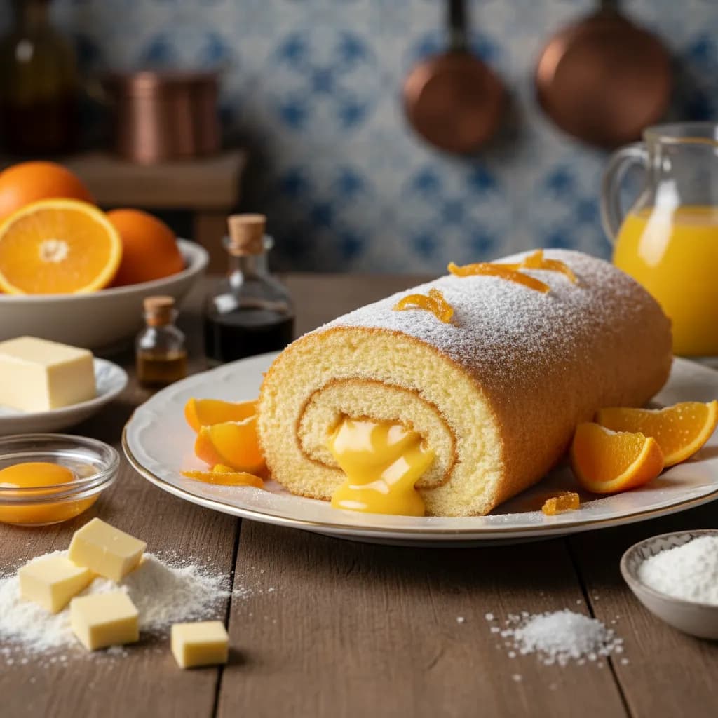 Torta Famosa de Laranja do Marco Costa