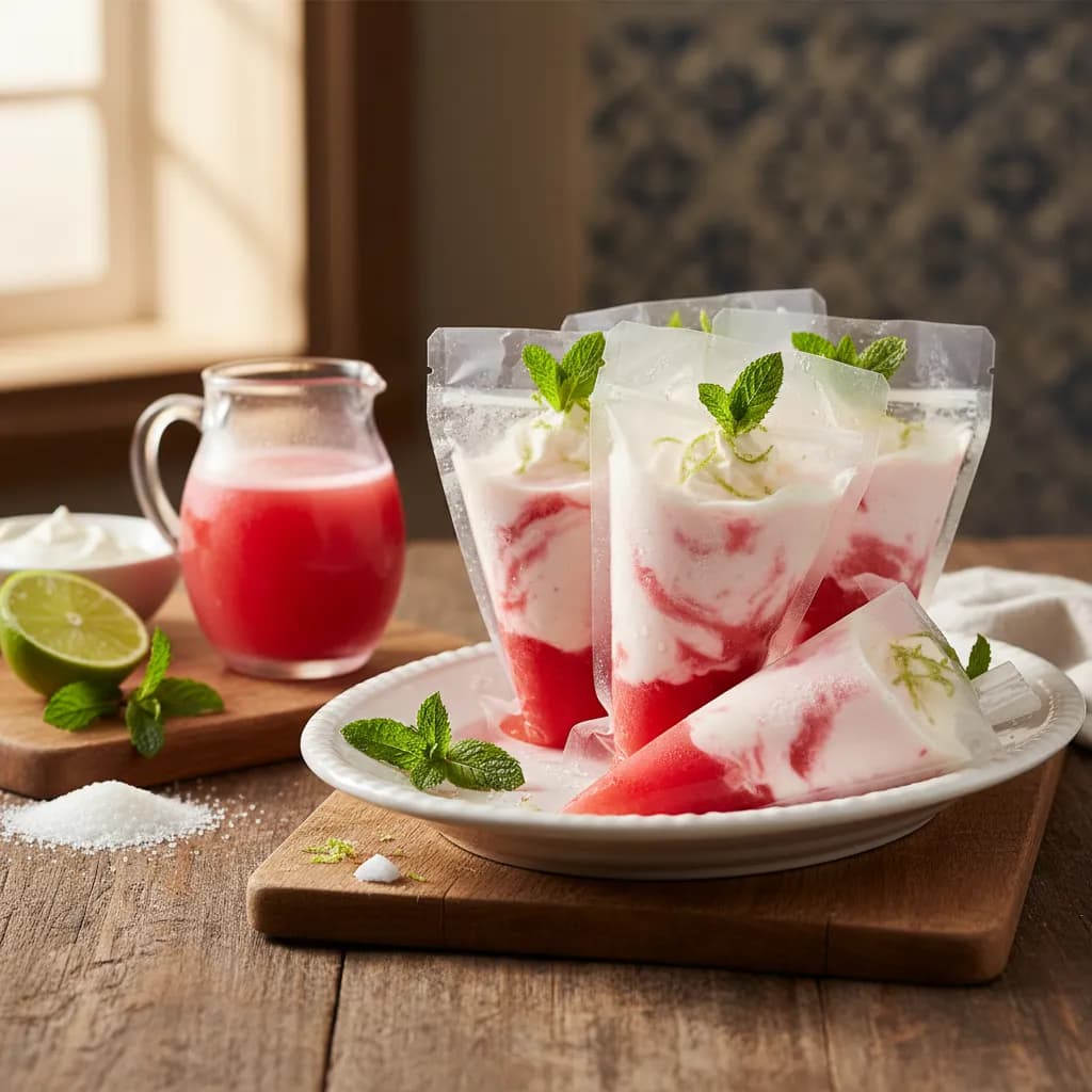 Geladinhos de Melancia Refrescantes (Versão 2)