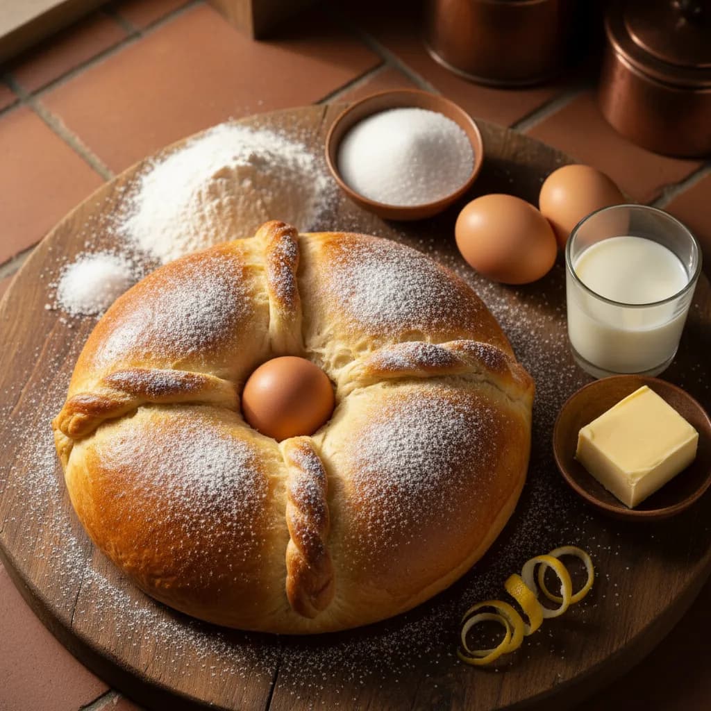 Folar da Avó, Receita Tradicional