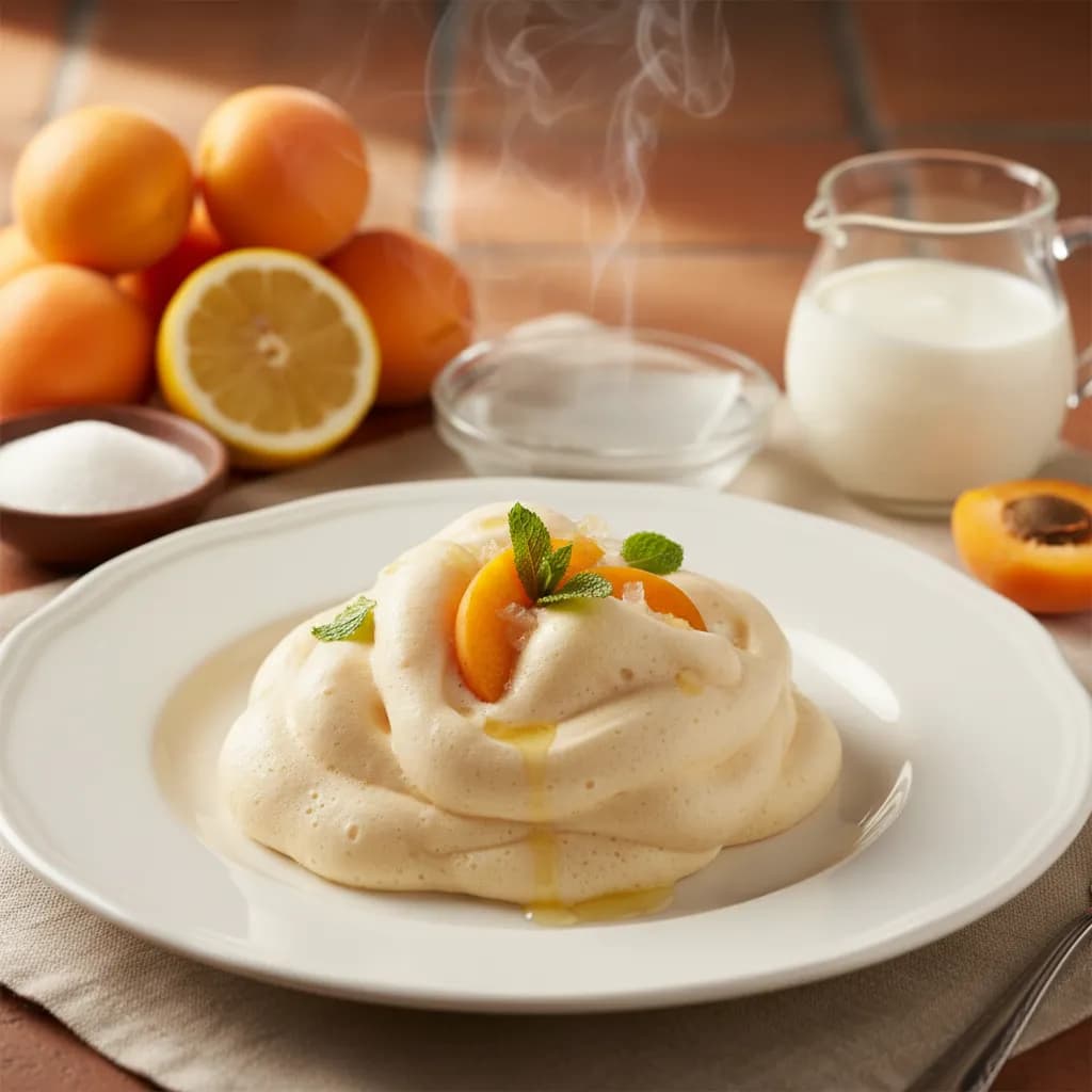 Mousse Espuma de Alperce