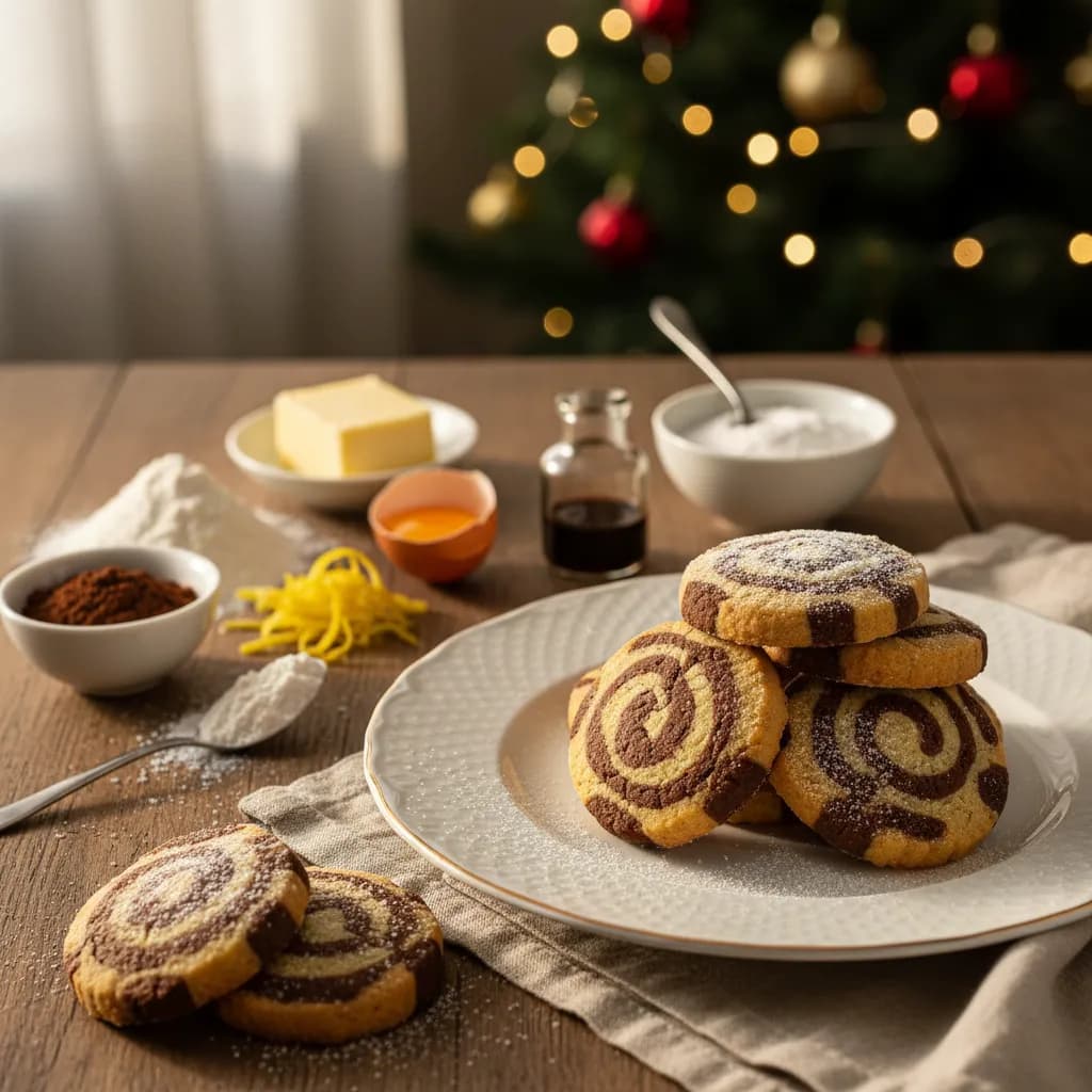 Bolachinhas de Natal Leopardo