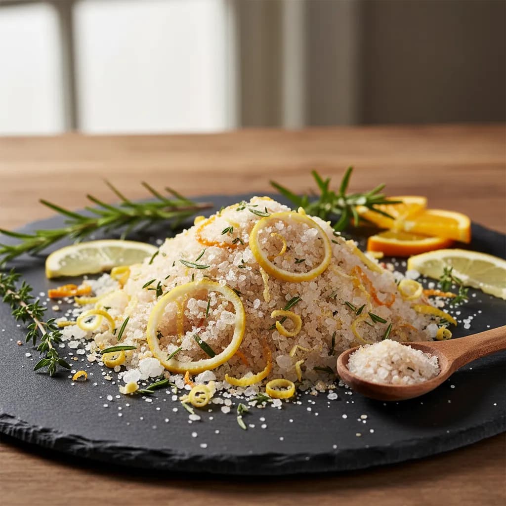 Sal Aromatizado com Citrinos