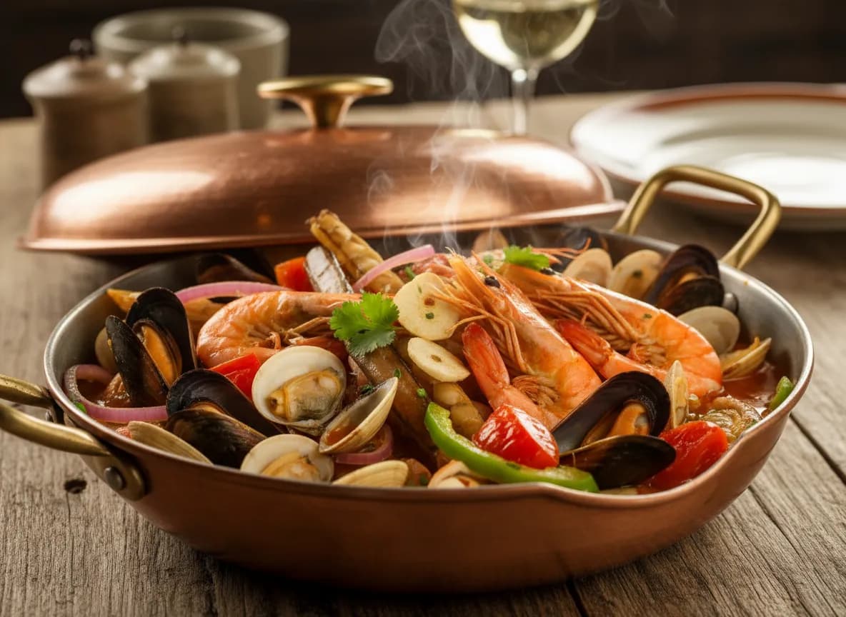 Cataplana de Marisco à Algarvia