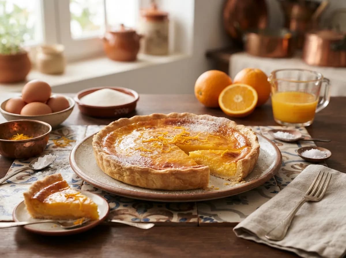 Tarte Doce de Laranja