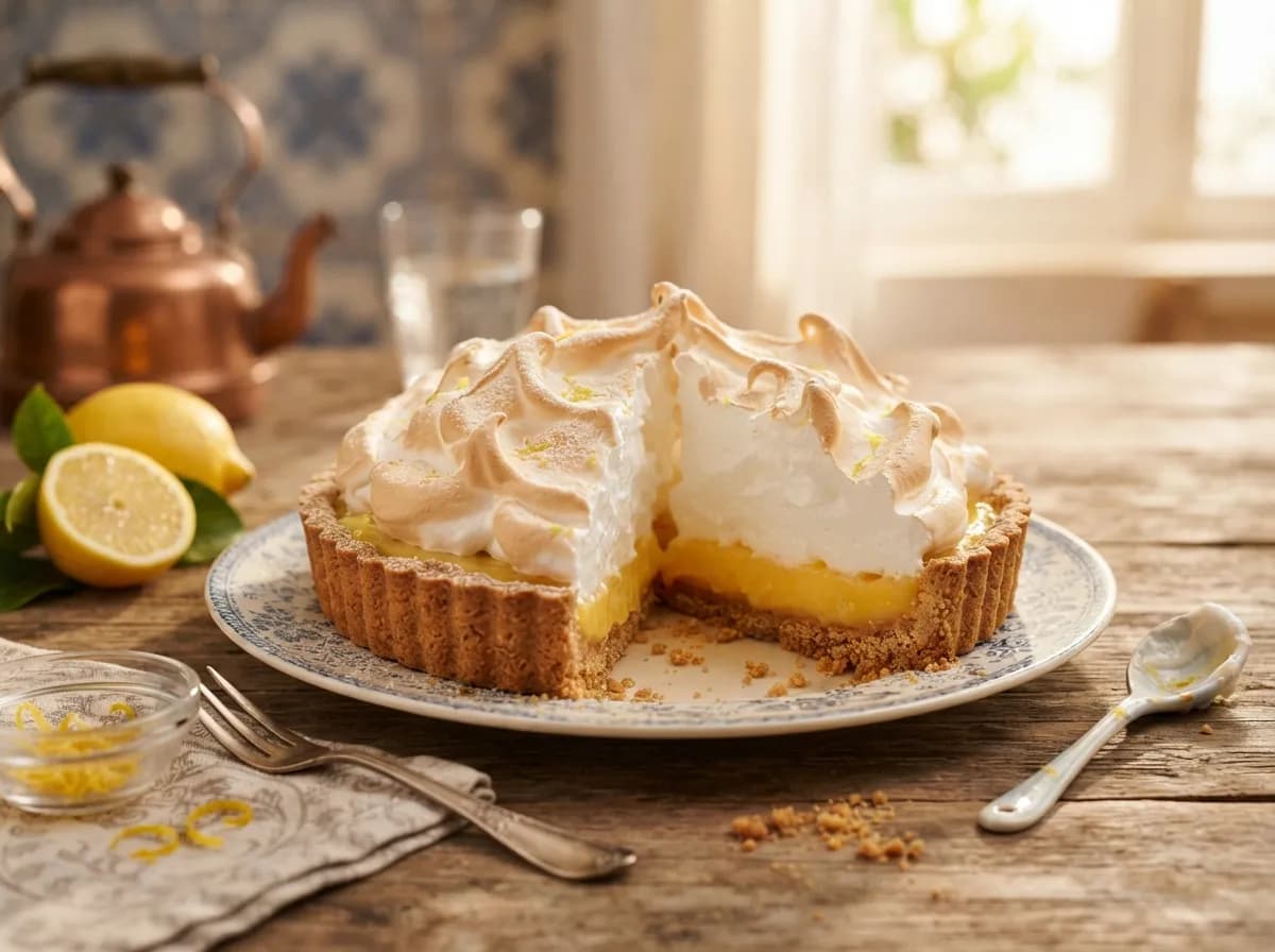 Tarte de Limão Merengada