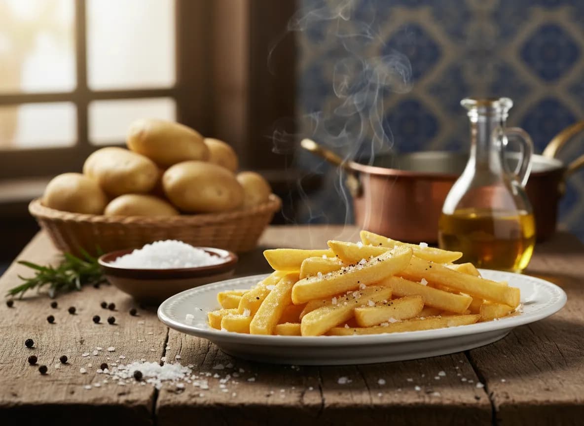 Como Fazer Batatas Fritas Crocantes Perfeitas
