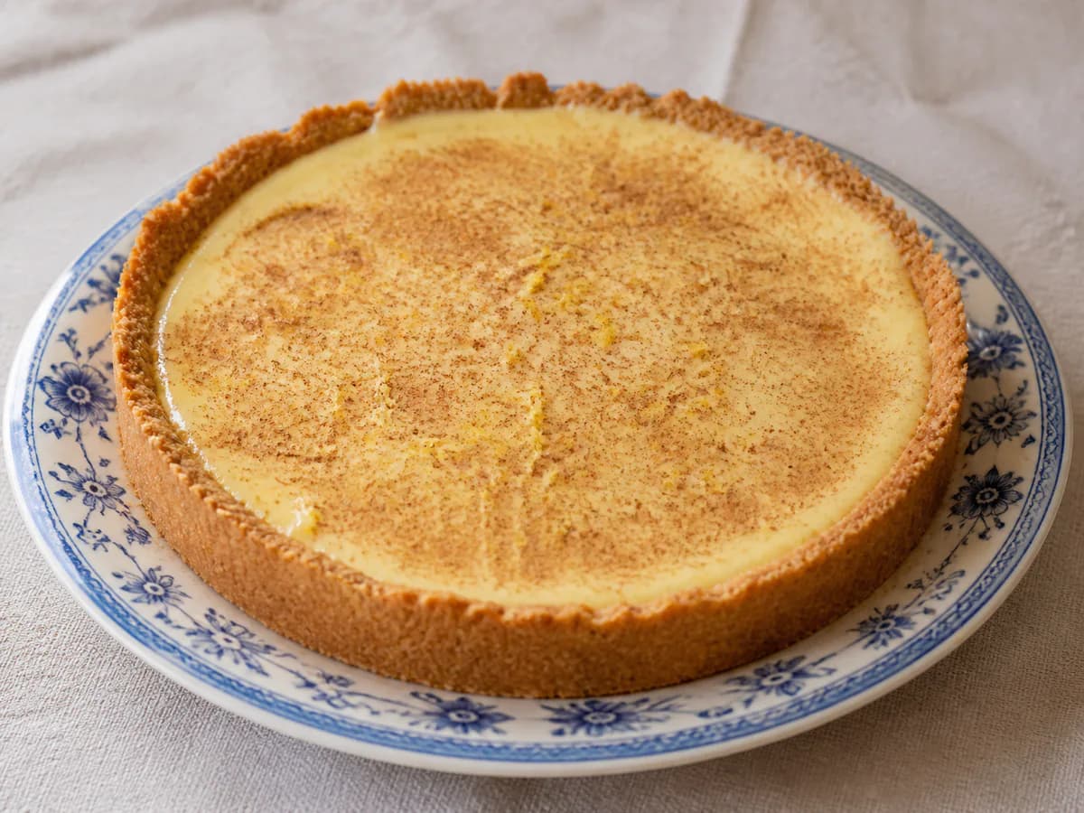 A Minha Tarte de Natas Cremosa