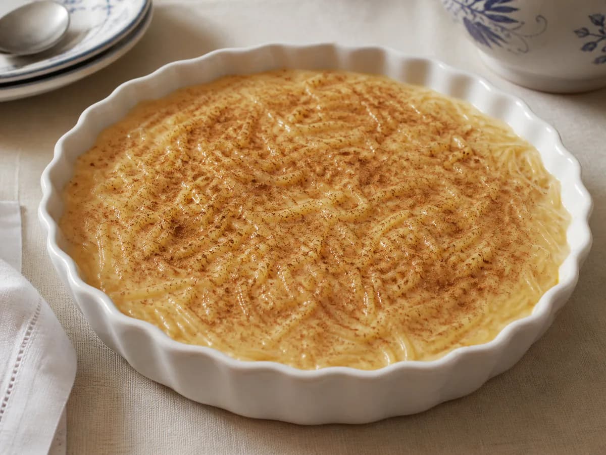 Aletria Doce Com Sabor A Baunilha
