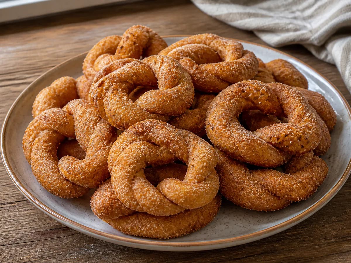 Argolinhas Fritas de Natal