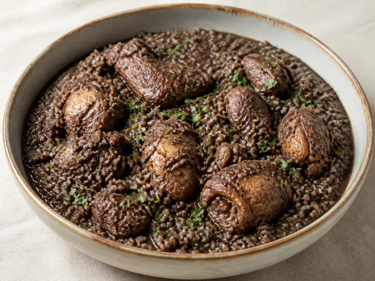 Arroz de Cabidela com Sangue e Vinagre