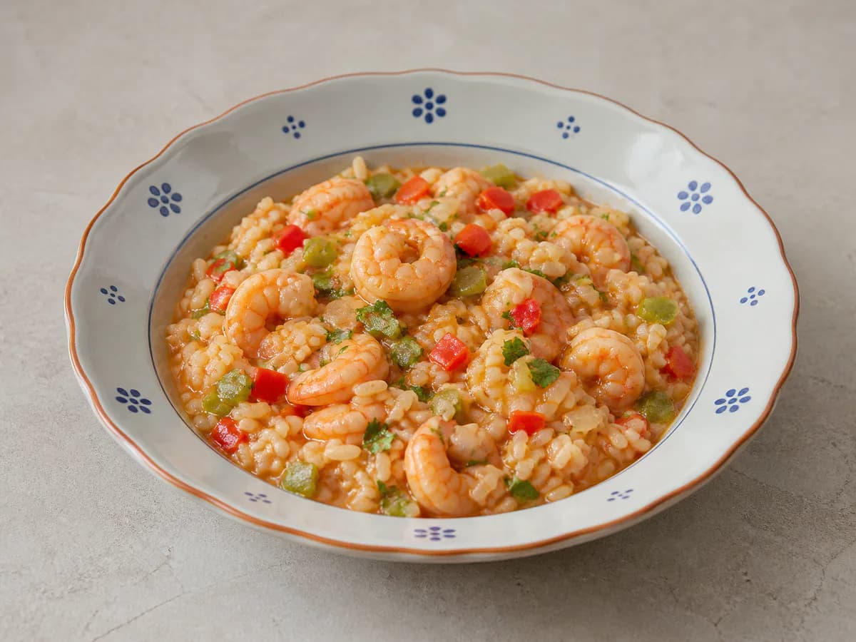 Arroz de Camarão Rápido