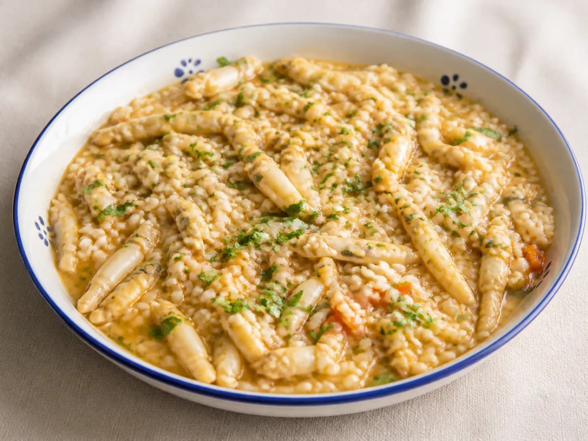 Arroz de Lingueirão