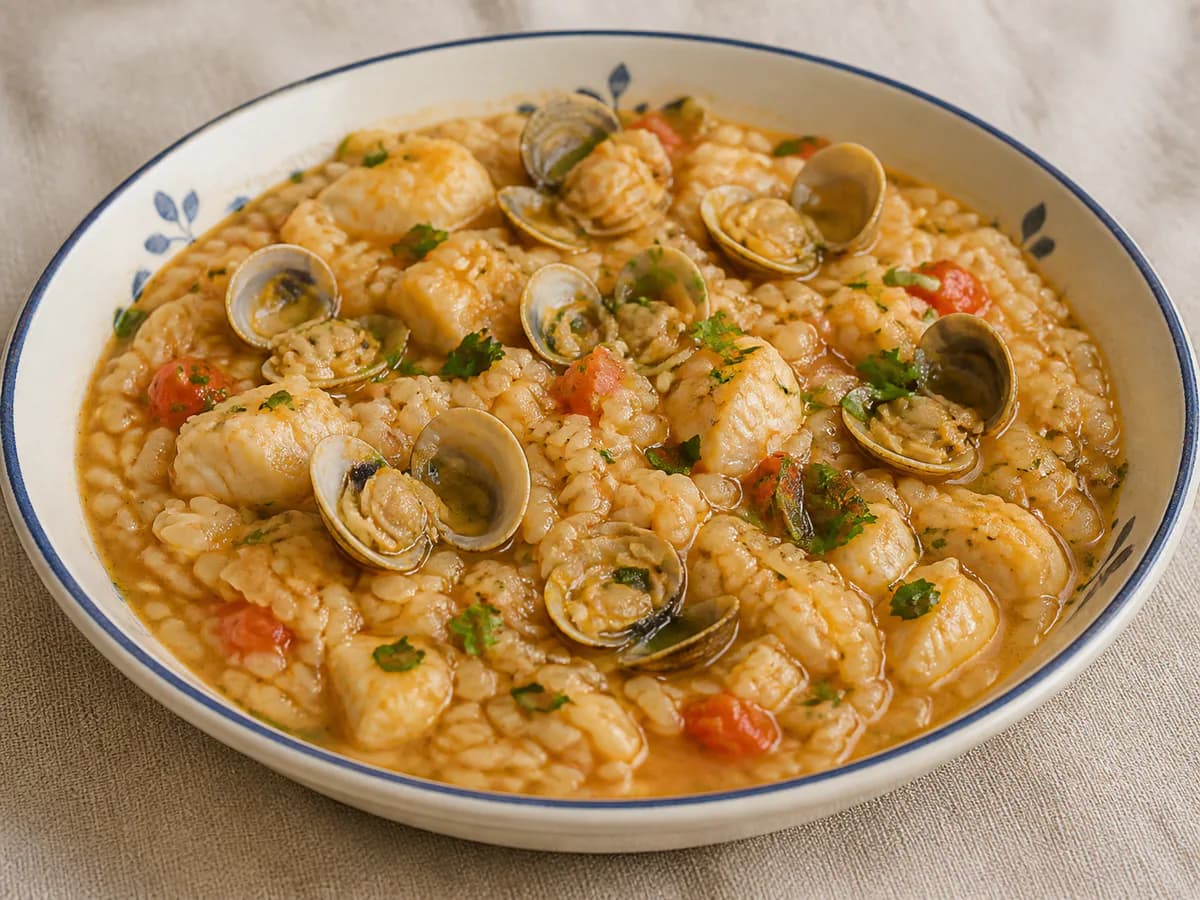 Arroz de Peixe com Berbigão