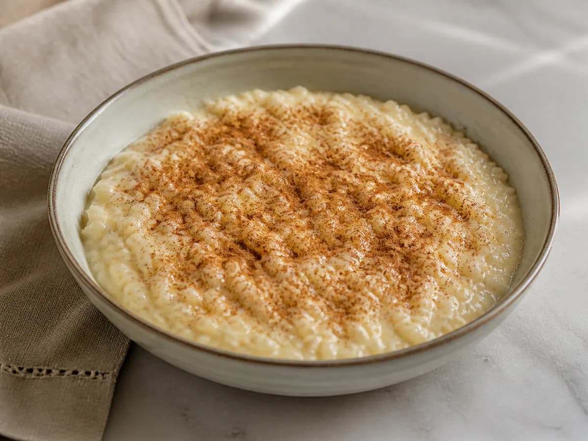 Arroz Doce Cremoso à Moda Antiga