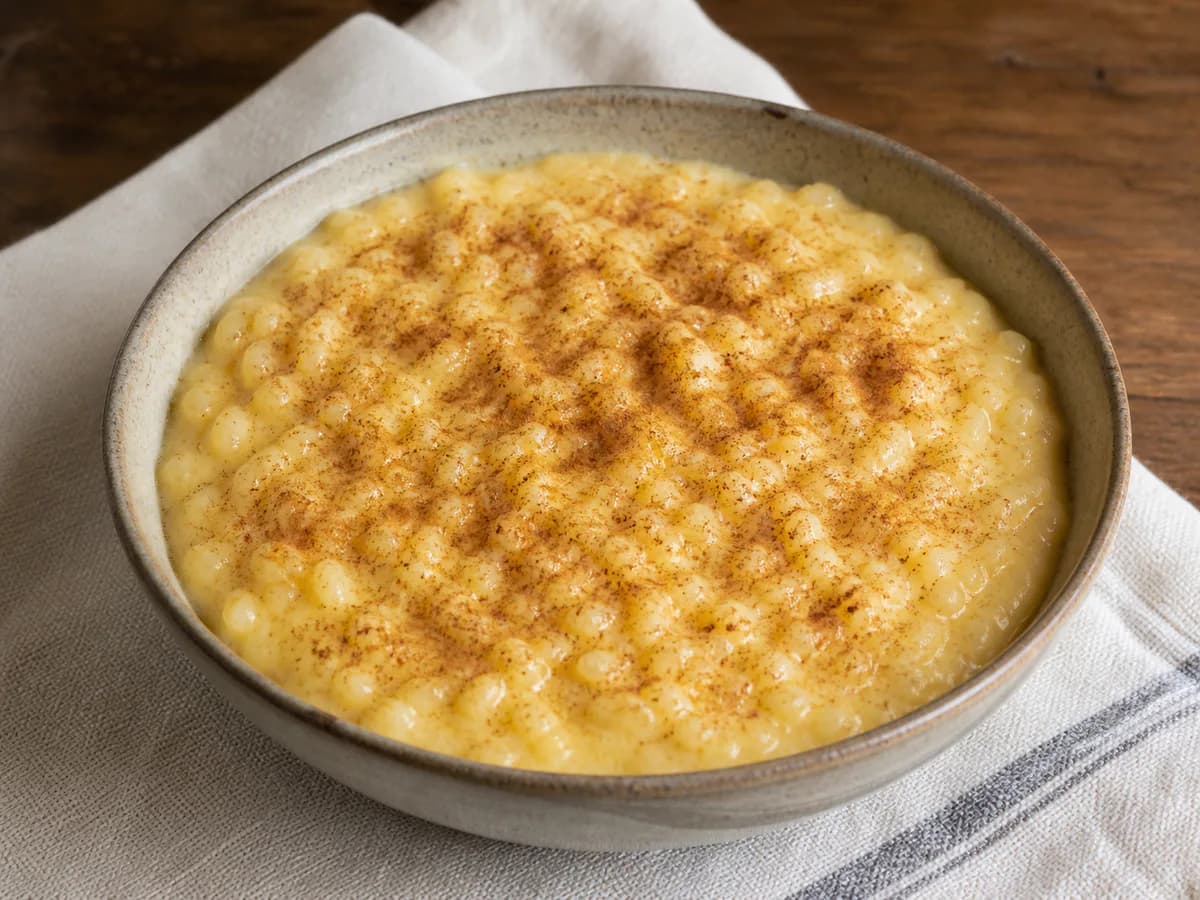 Arroz Doce Cremoso Natalício