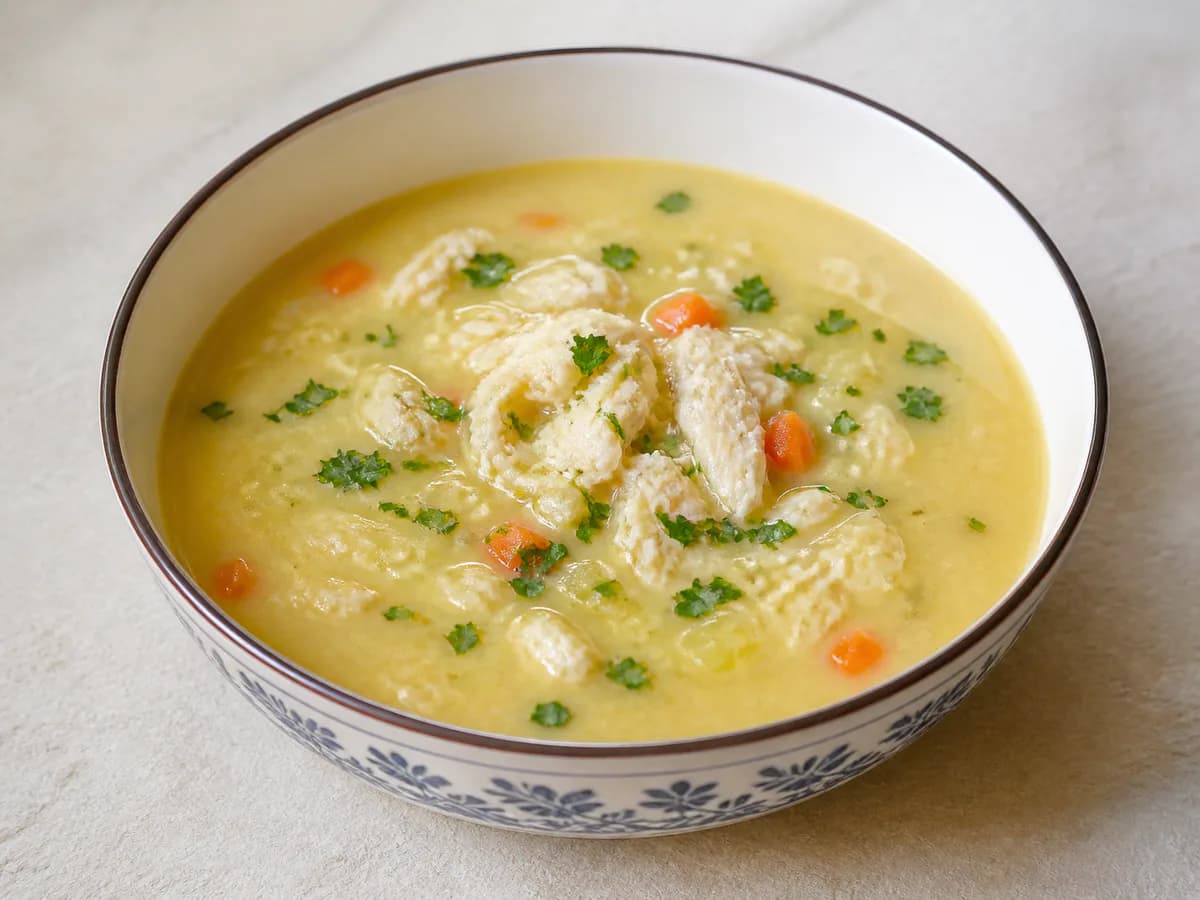 Aveludado de Legumes com Maruca