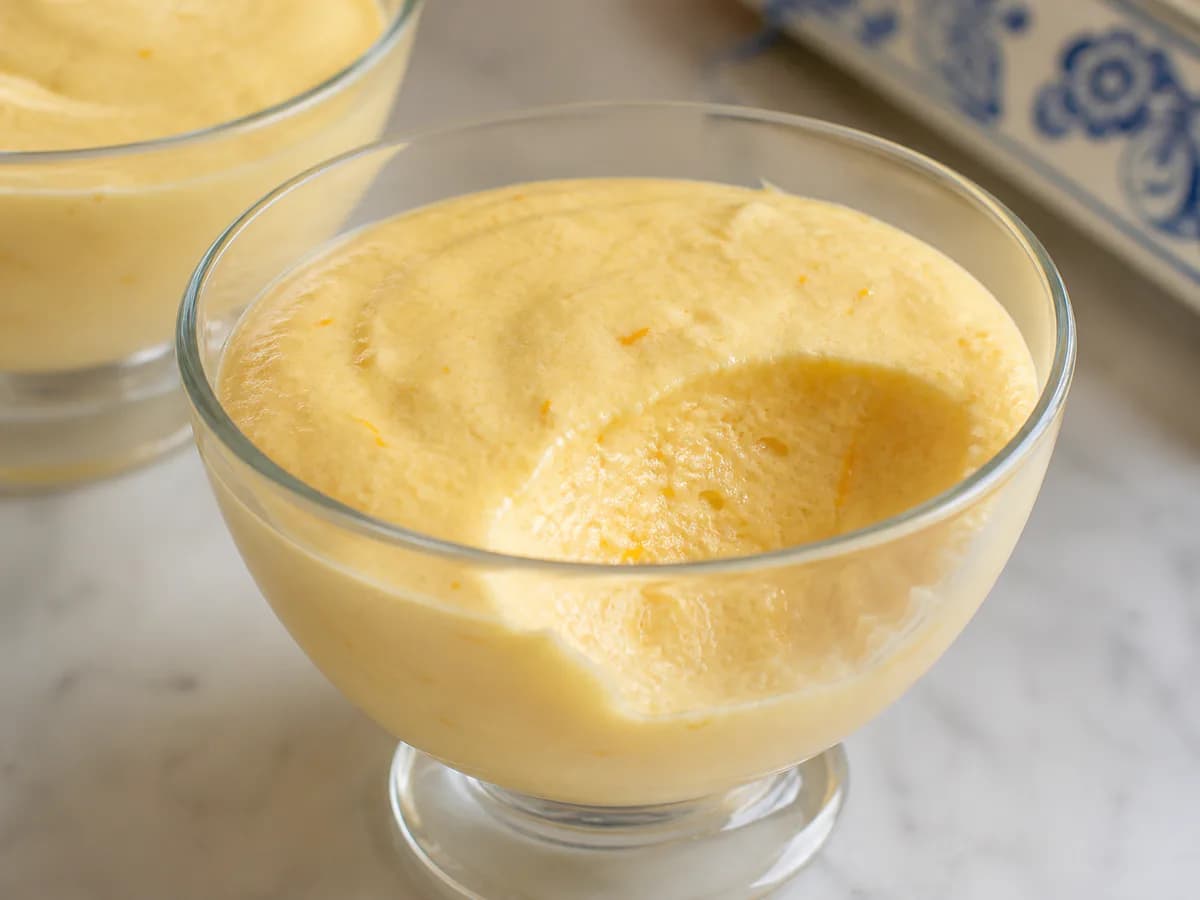 Pormenor de uma porção de Baba de Laranja