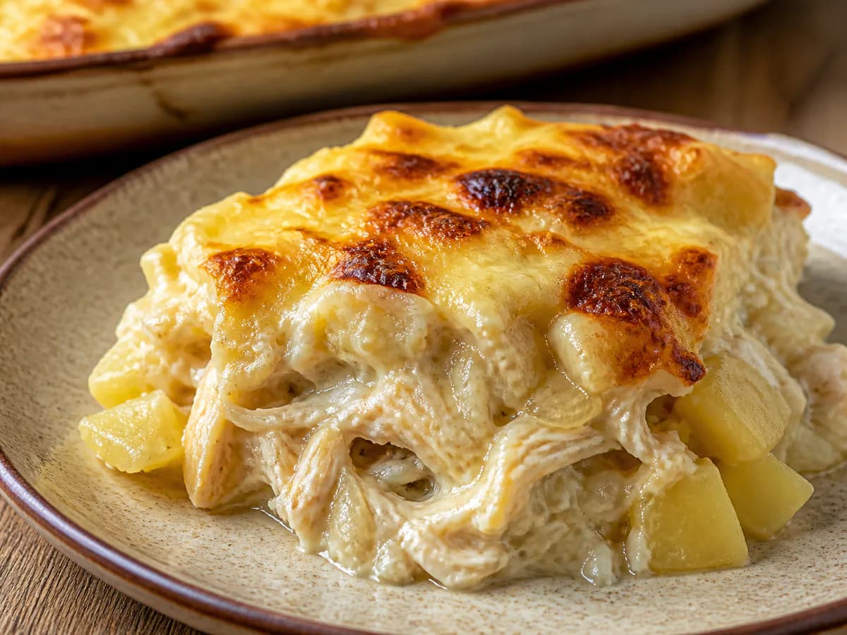 Pormenor de uma porção de Bacalhau à Conde
