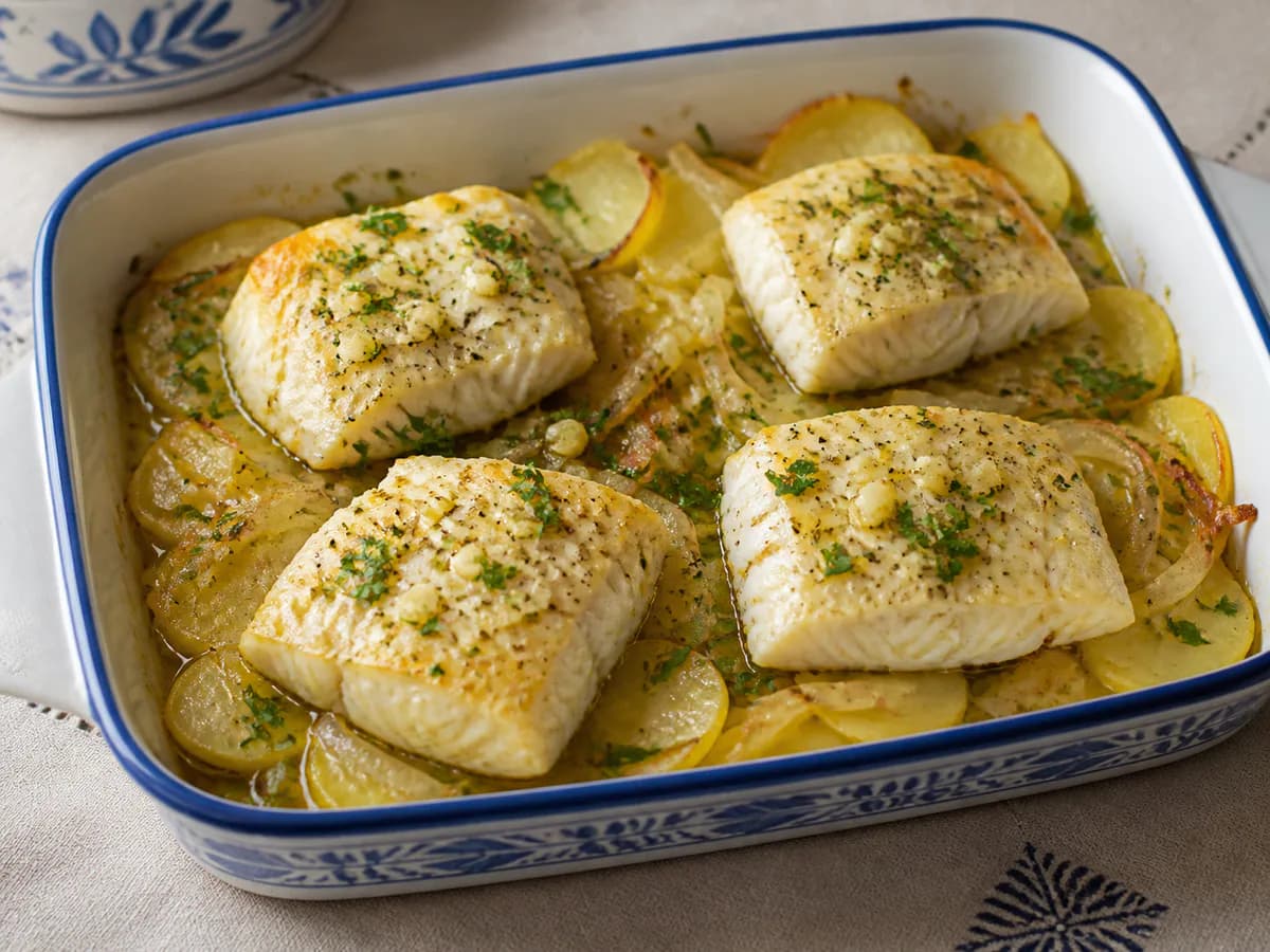 Bacalhau Rápido no Forno