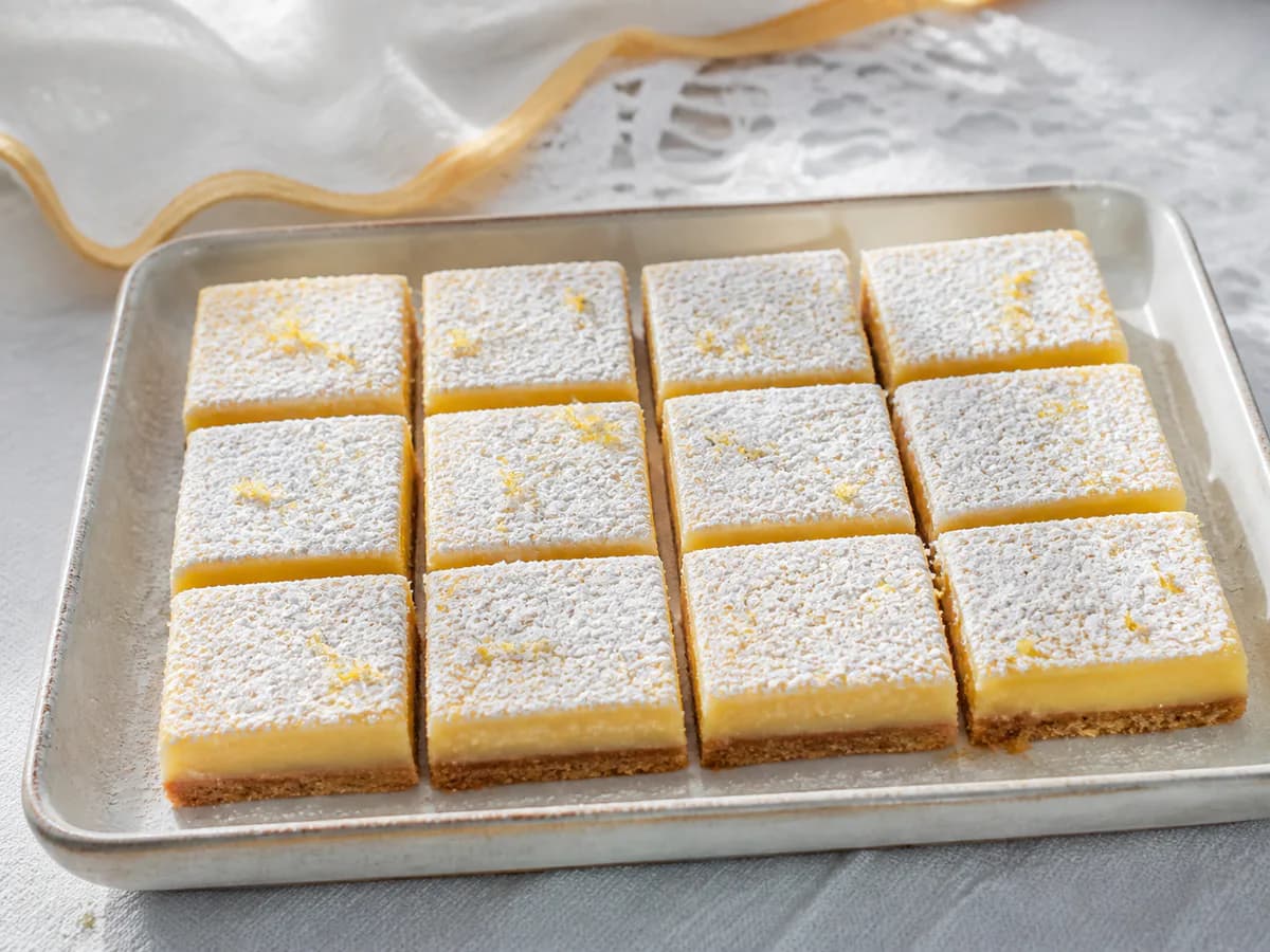 Barrinhas de Limao Deliciosas