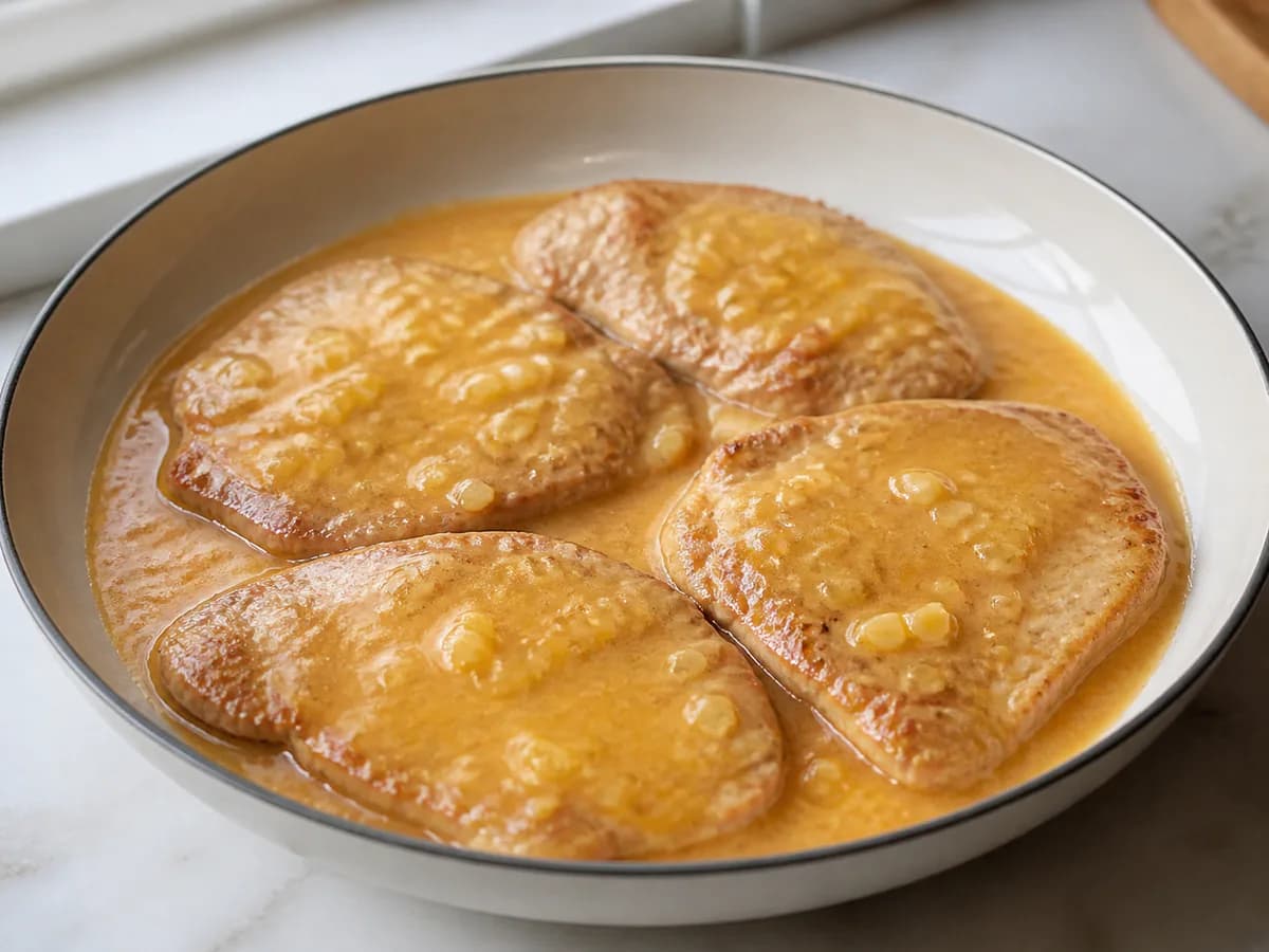 Bifes de Vitela com Molho de Laranja
