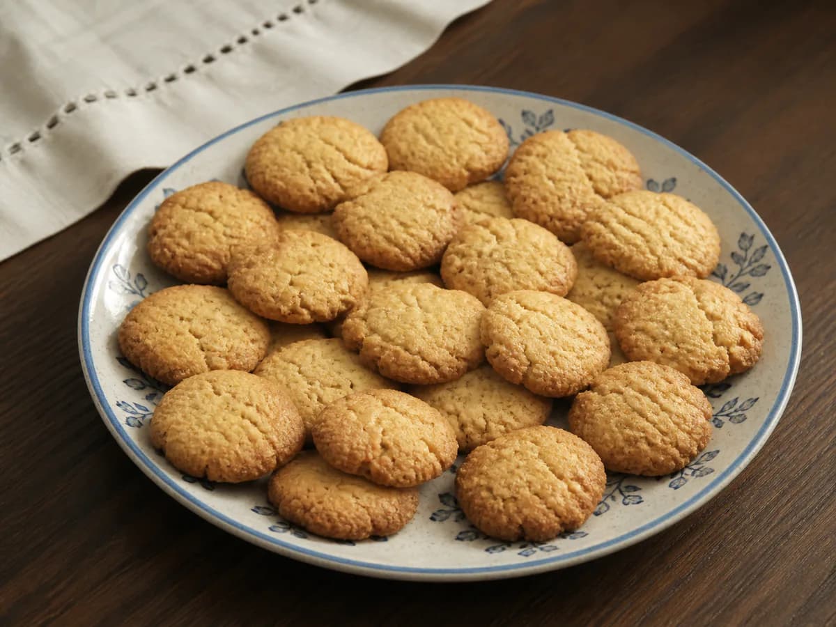 Biscoitos de Azeite, Mel e Limão