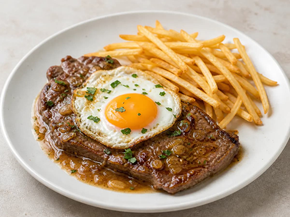 Bitoque à Portuguesa