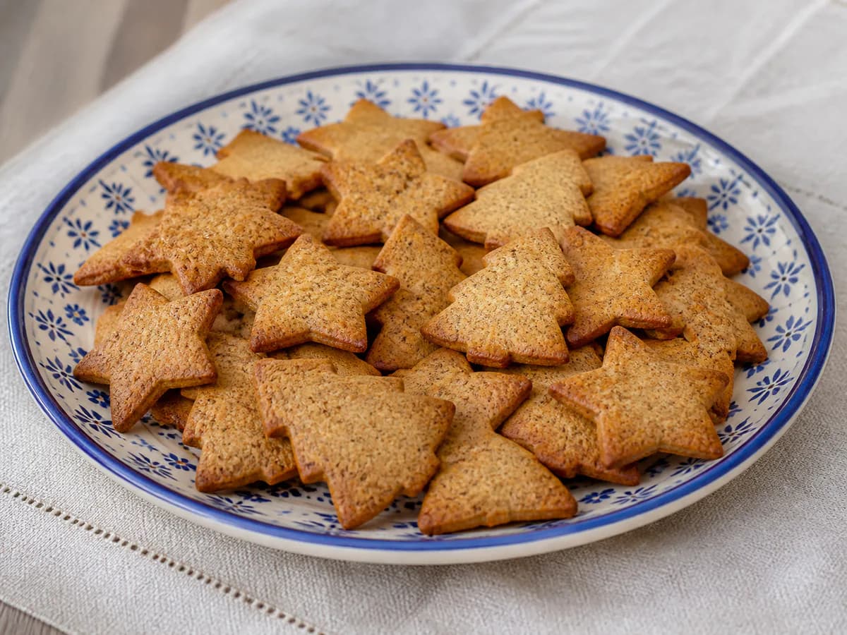 Bolachas de Canela e Gengibre para o Pai Natal