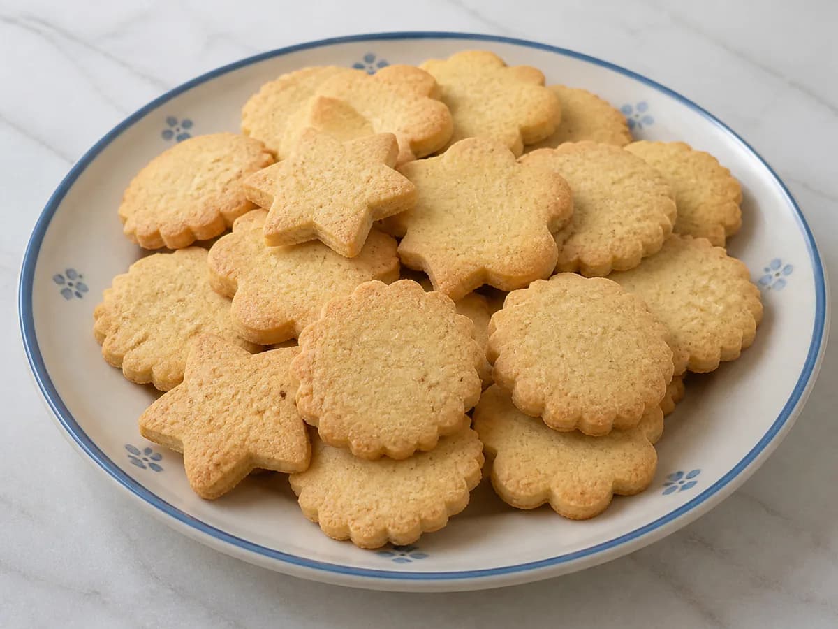 Bolachinhas de Gema e Amêndoa