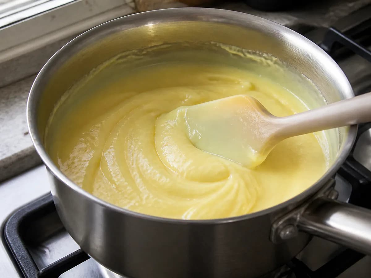Preparação de Bolas de Berlim Assadas no Forno durante a confeção