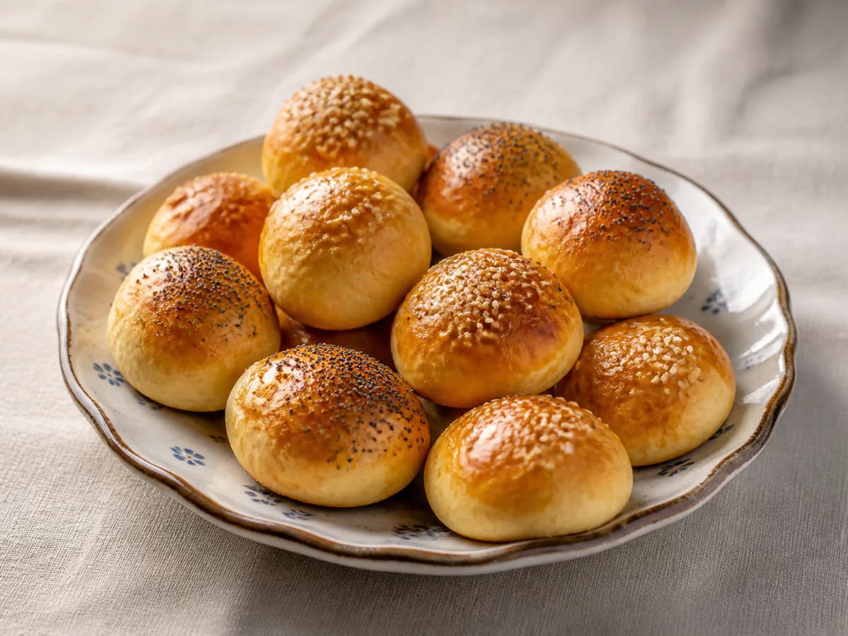 Bolinhas de Pão Caseiras