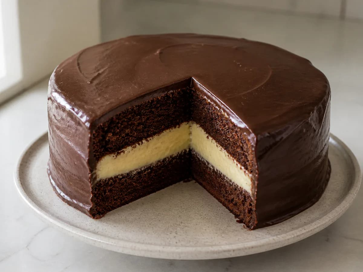 Bolo Bombom de Chocolate e Leite Condensado