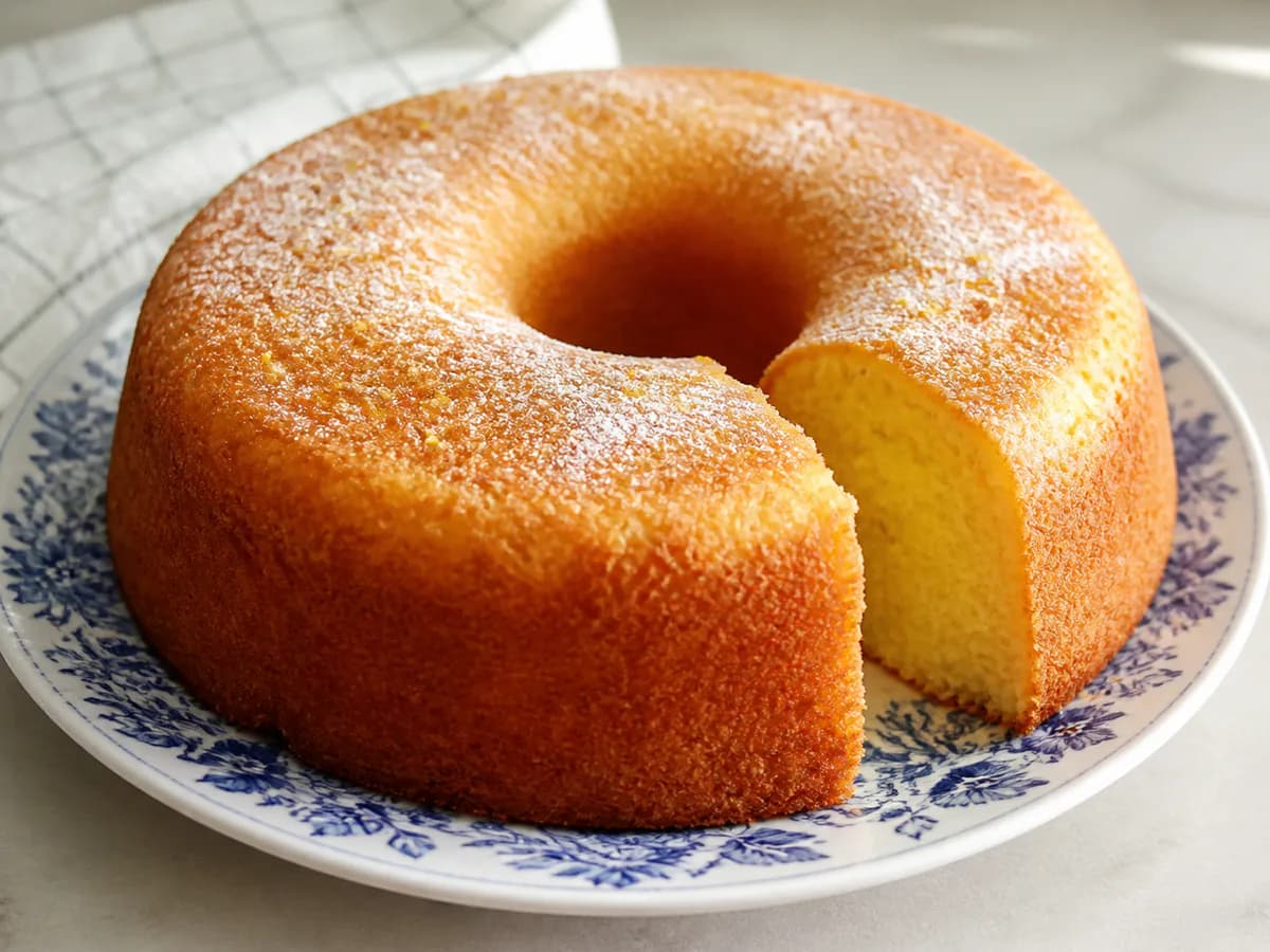 Bolo de Limão e Laranja