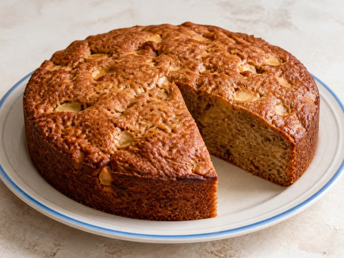 Bolo das Colheres com Maçã