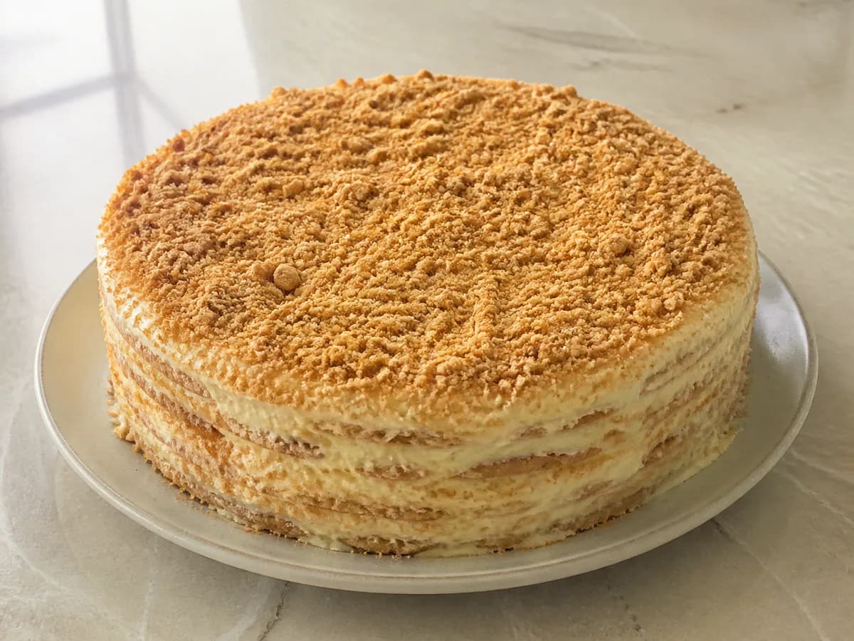Bolo Divinal de Bolacha Maria e Torrada