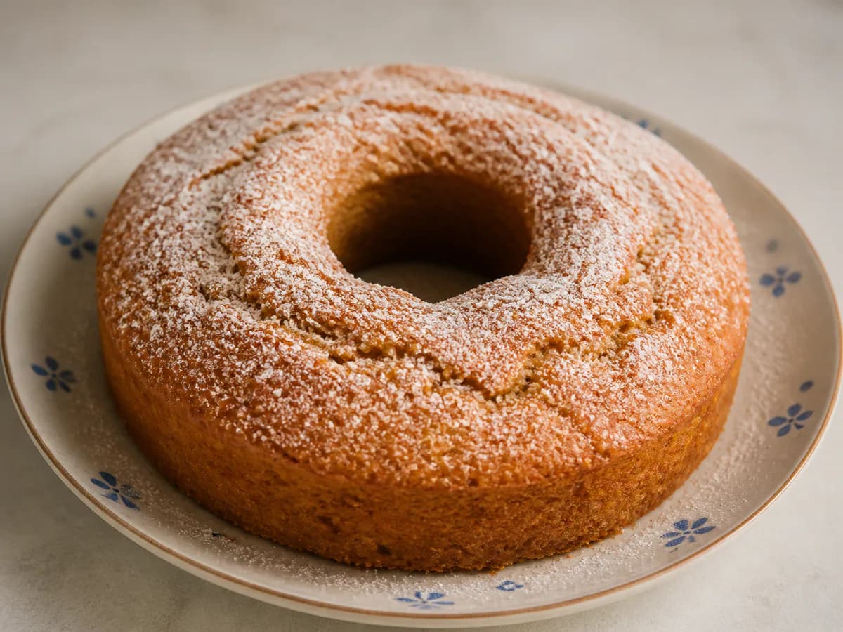 Bolo de Amêndoa e Cenoura